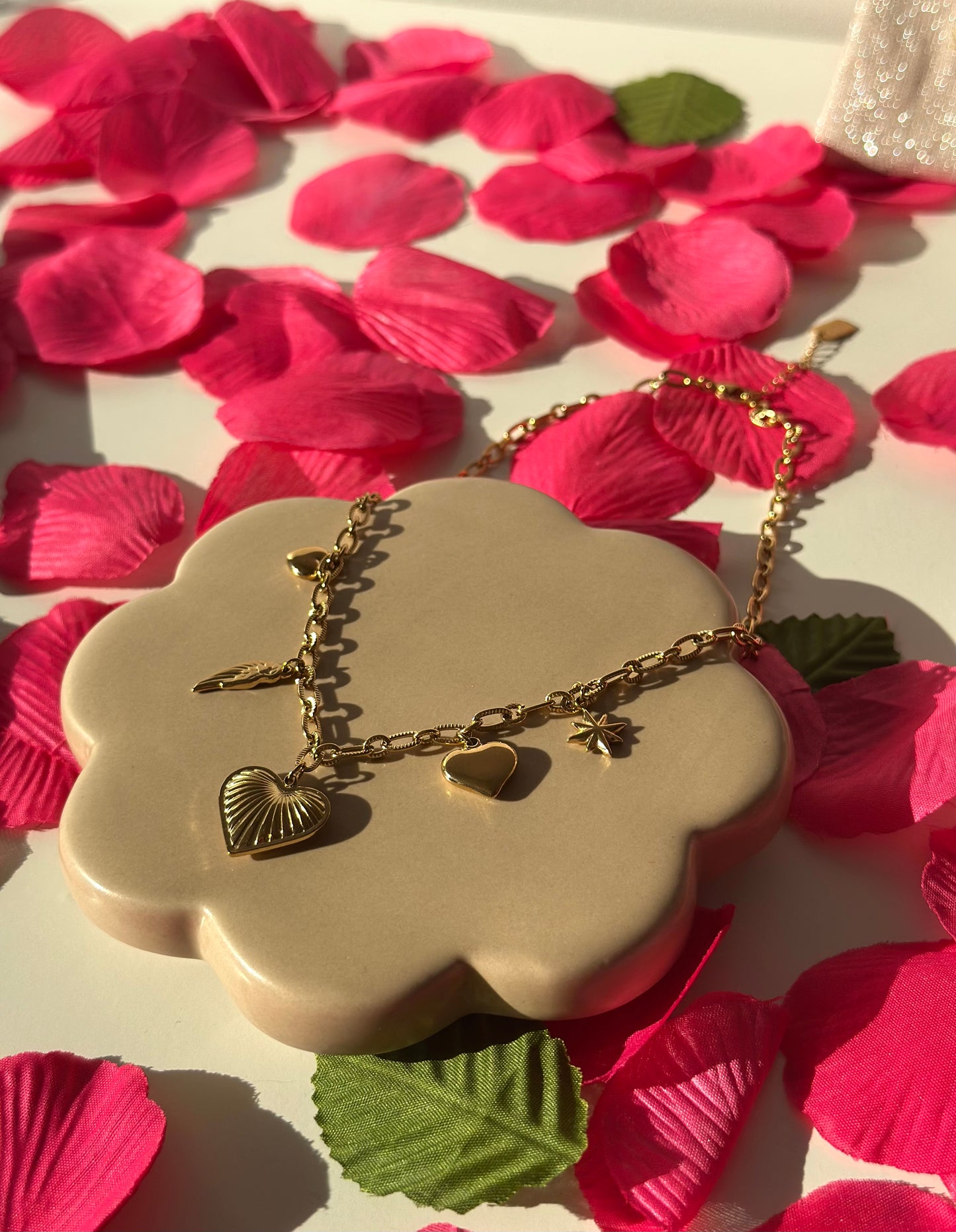 Collier goutte d’or
