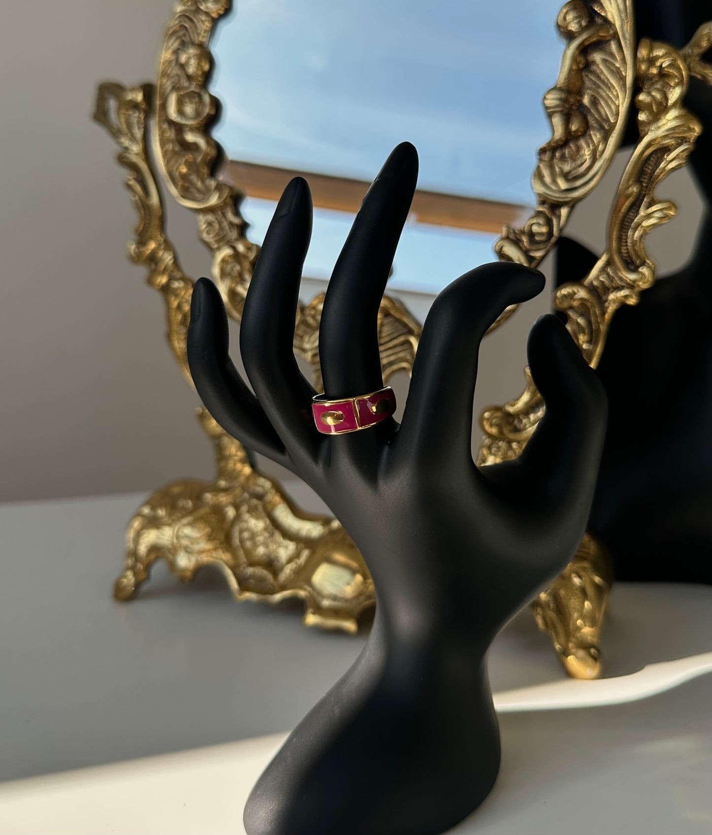Bague épaisse réglable
