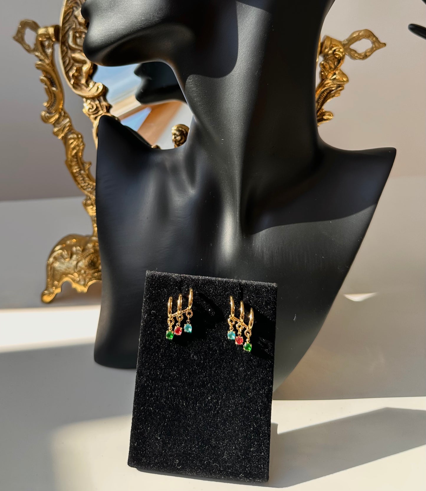 Boucle d’oreille trio
