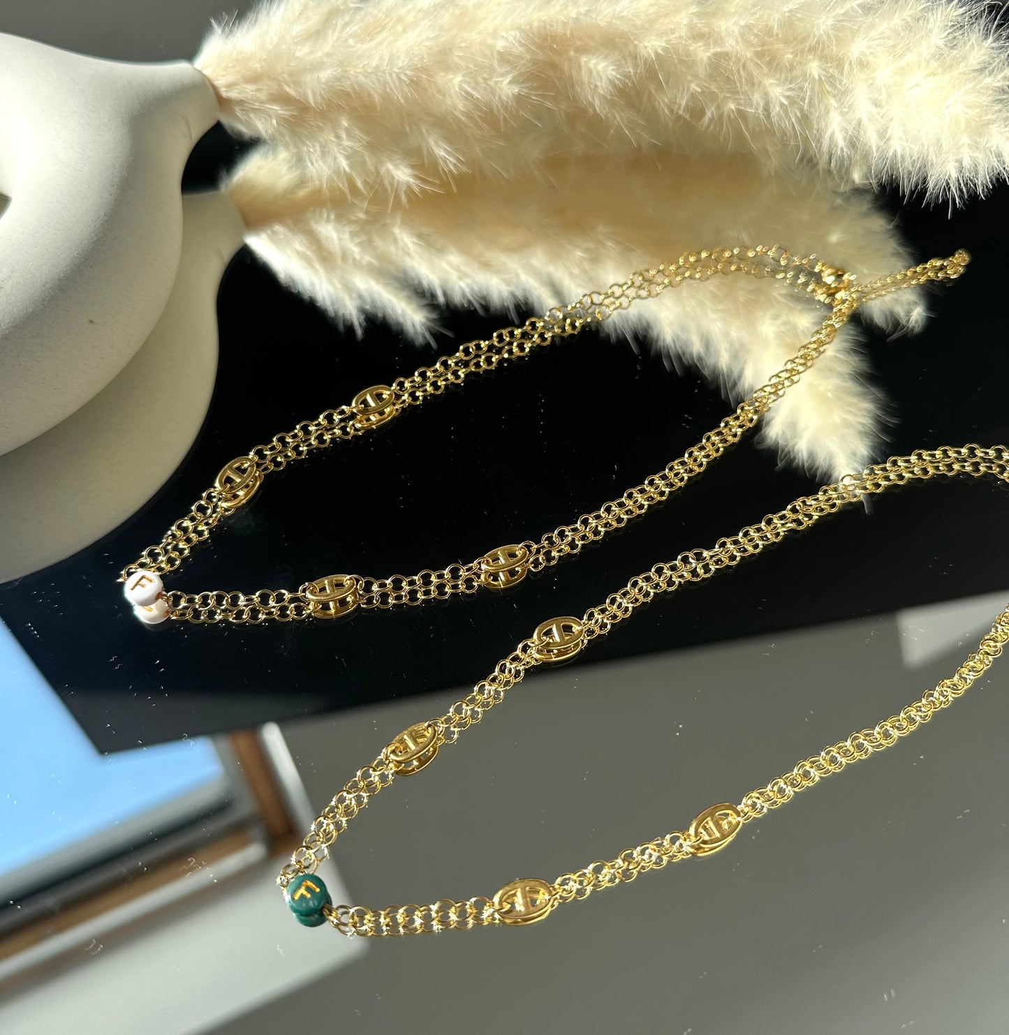 Collier personnalisé initial