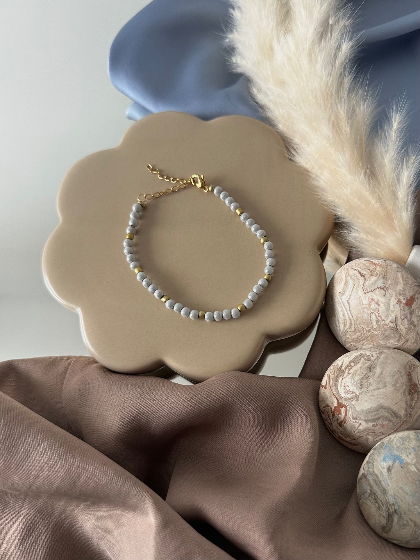 Bracelet en acier inoxydable fait à la main