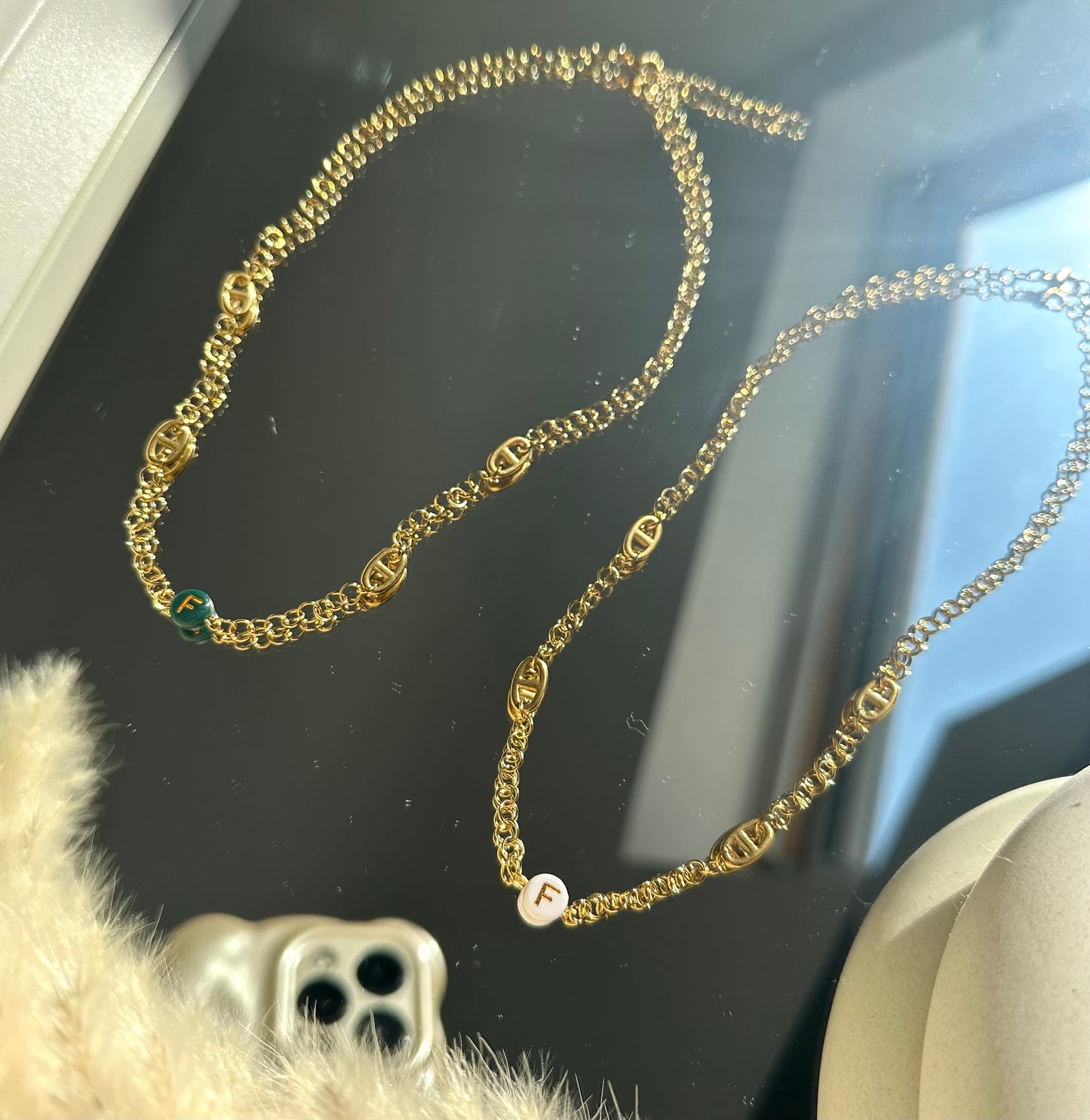 Collier personnalisé initial