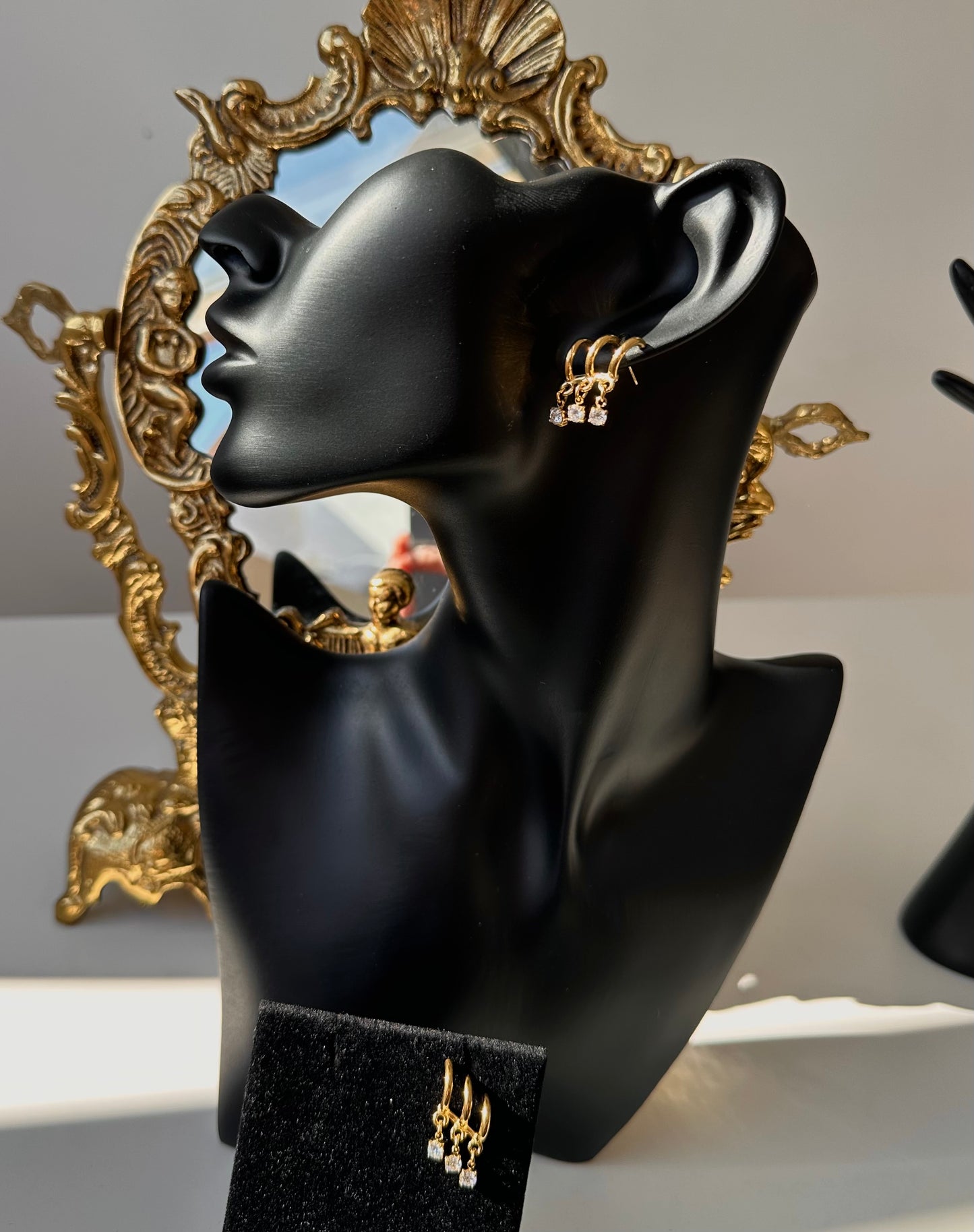 Boucle d’oreille trio