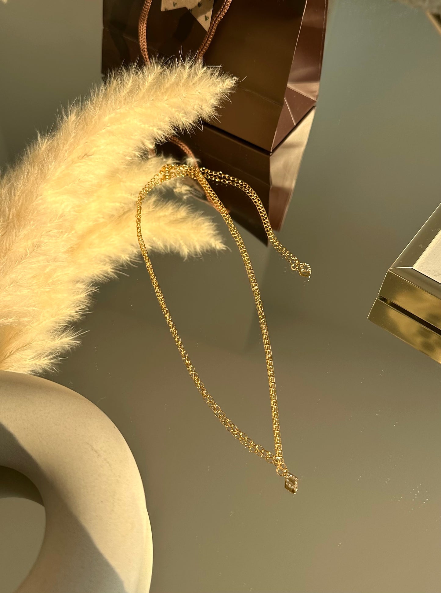Collier en acier inoxydable fait à la main
