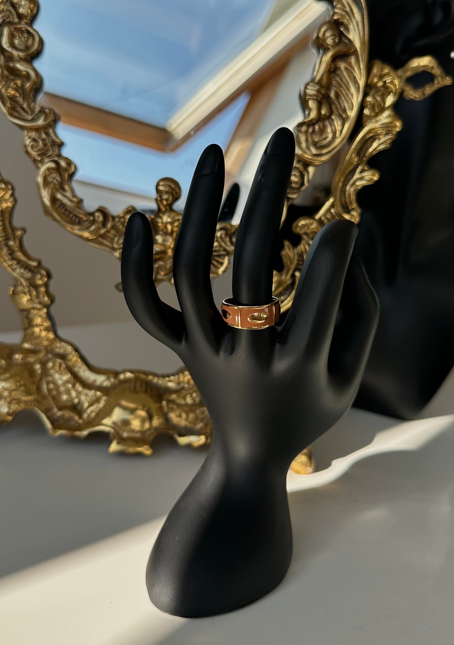 Bague épaisse réglable