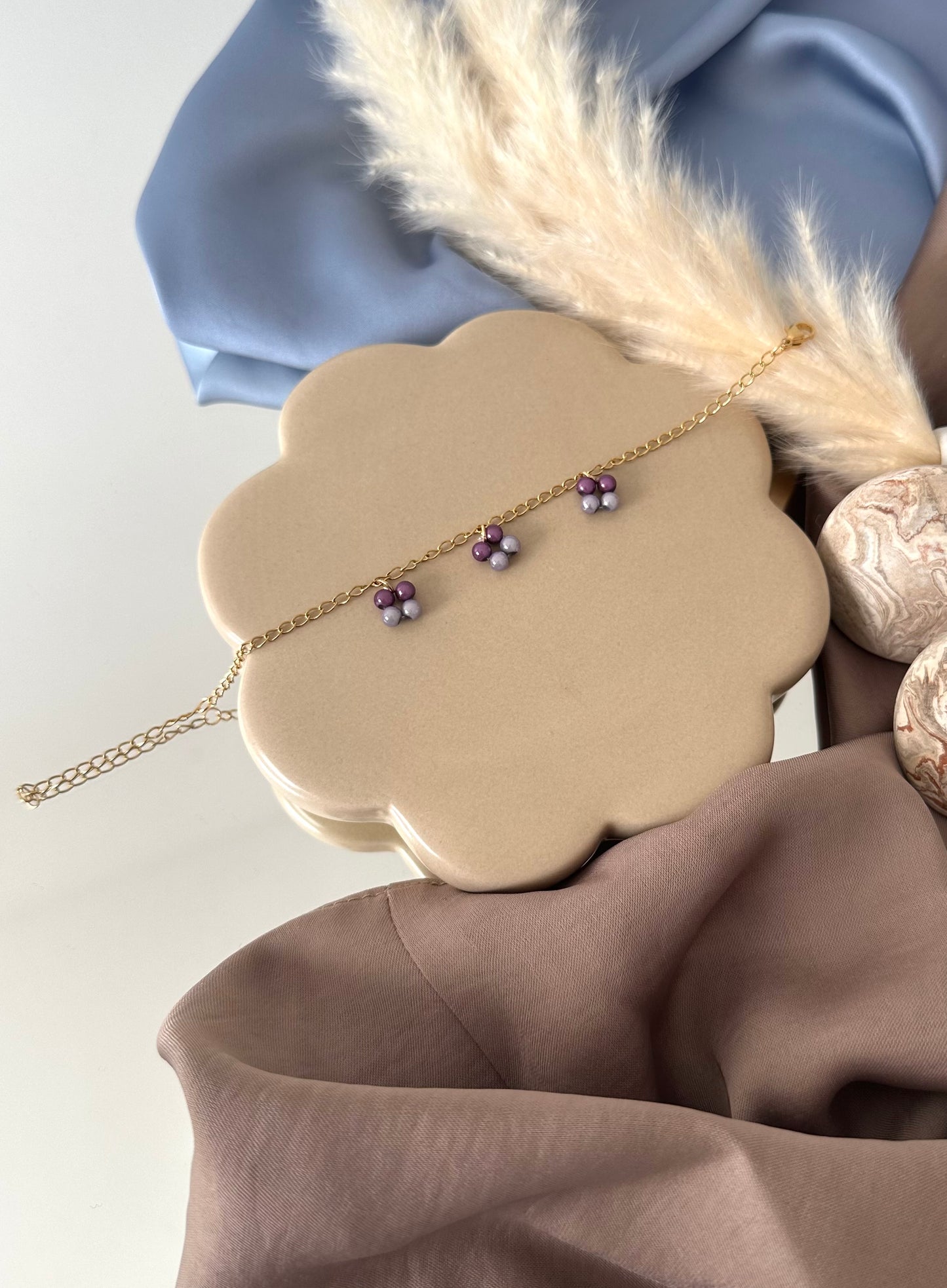 Bracelet en acier inoxydable fait à la main