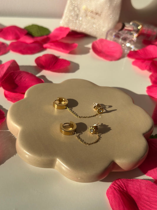 Boucle d’oreille à chaîne