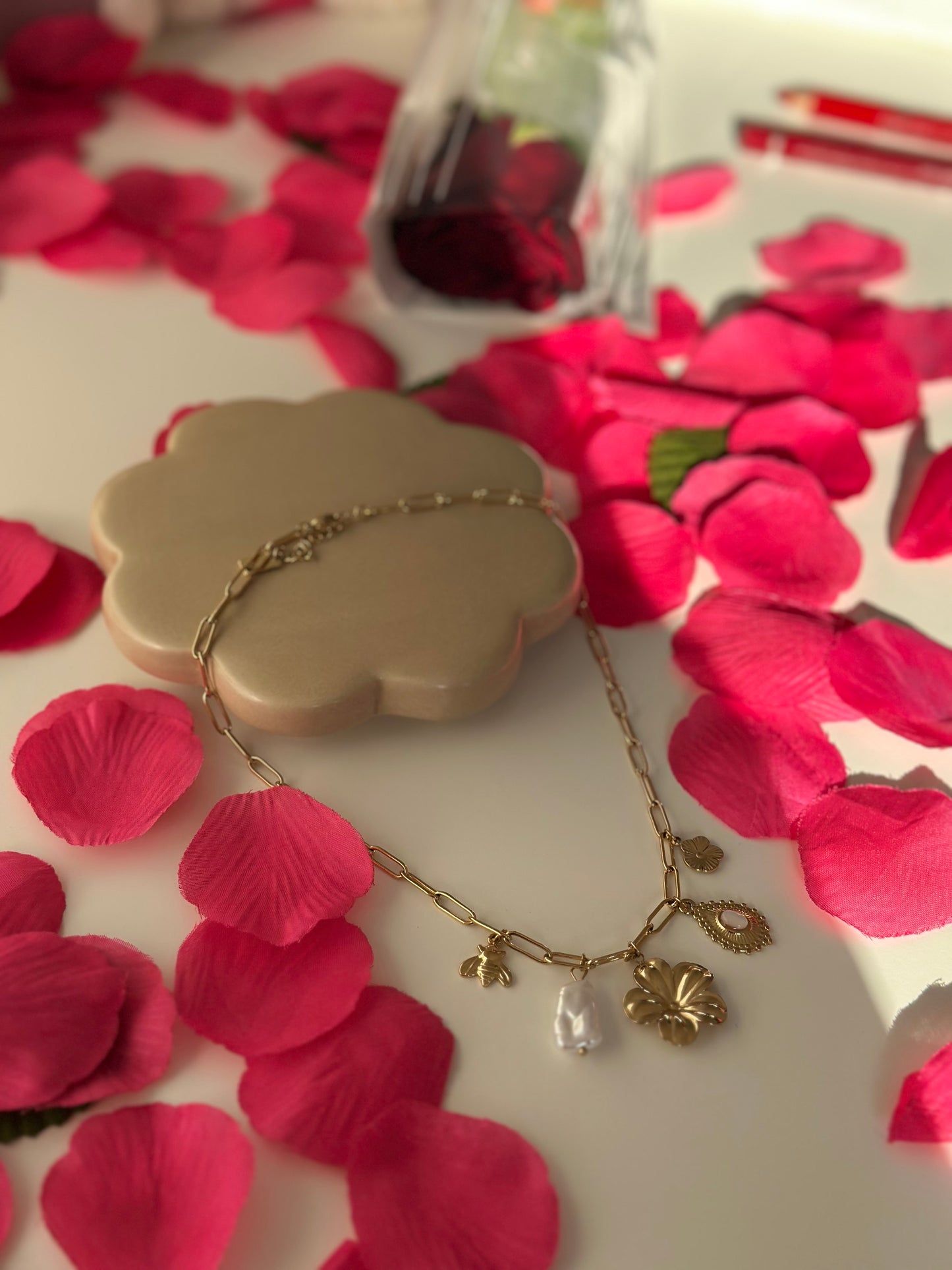 Collier goutte d’or