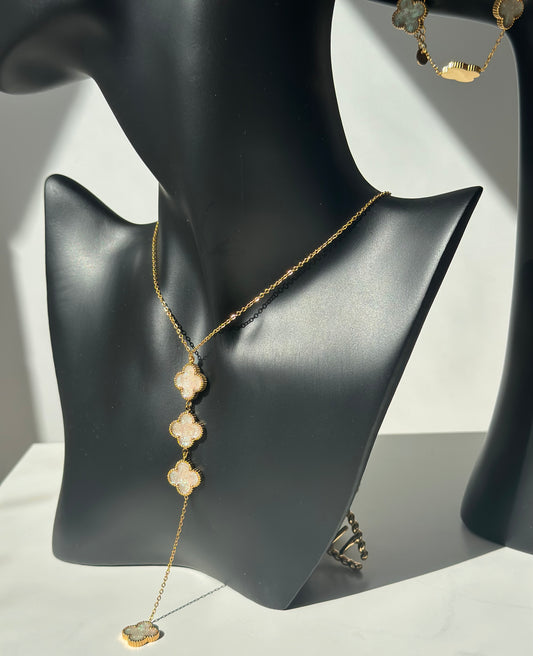 Collier trèfle