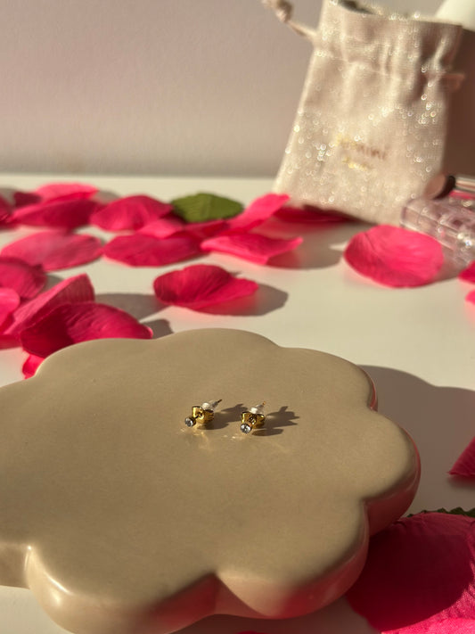 Strass boucle d’oreille
