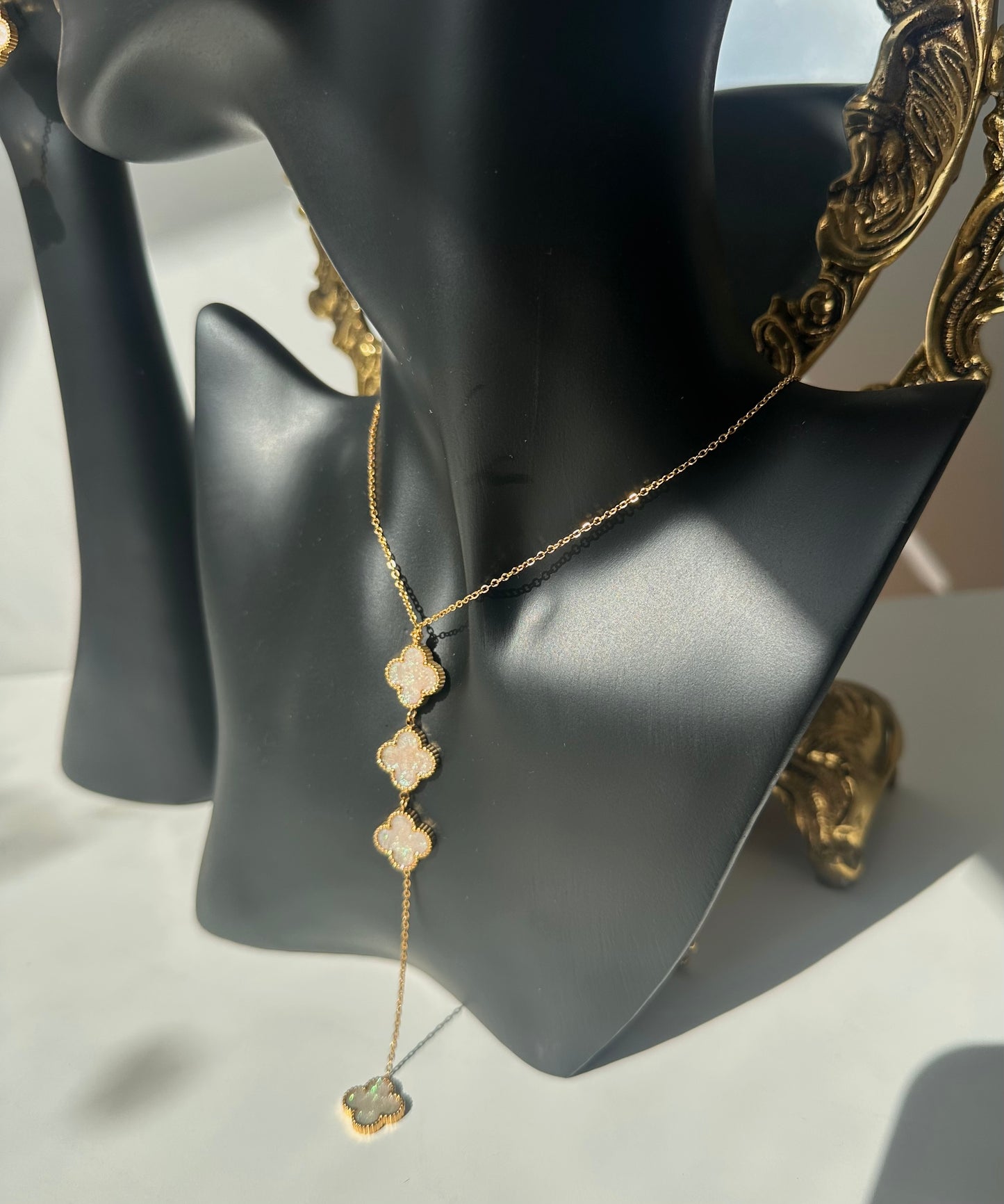 Collier trèfle