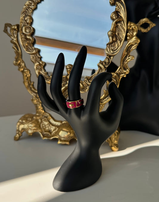 Bague épaisse réglable