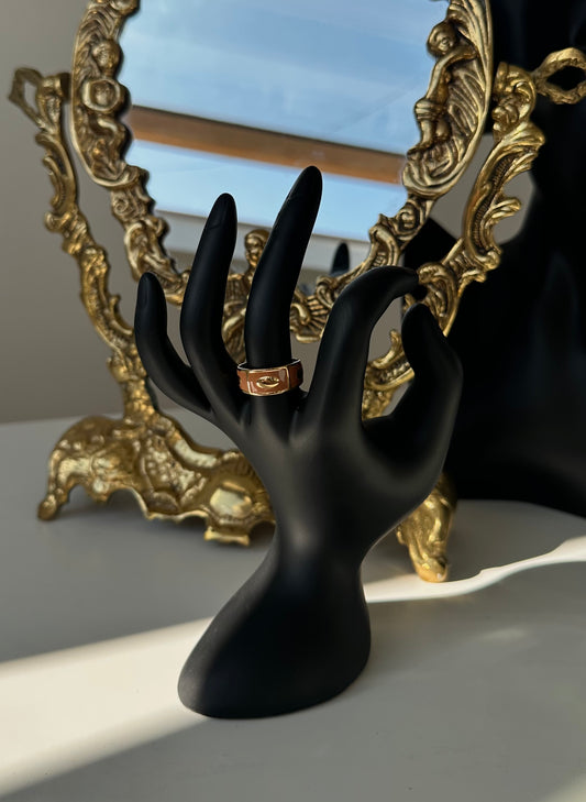 Bague épaisse réglable