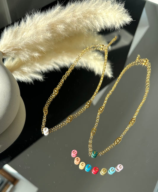 Collier personnalisé initial