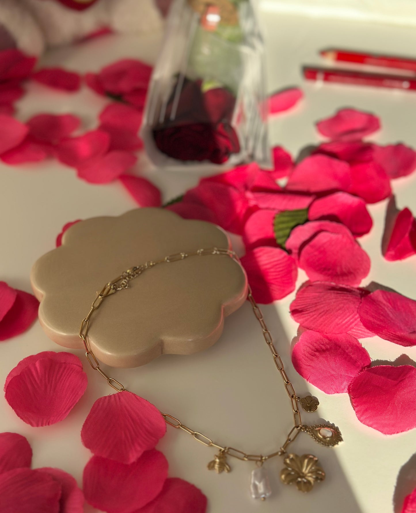Collier goutte d’or